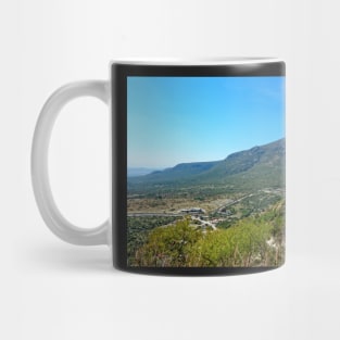 Point de vue sur la vallée de Bernal Mug